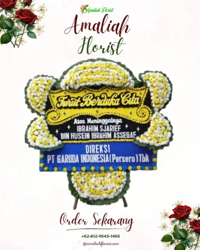 Papan Bunga Duka di Semboja